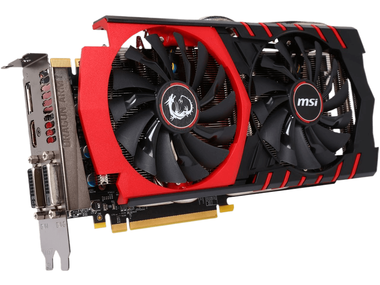 MSI NVIDIA GeForce GTX 970 GAMING LE 4GB GDDR5 256-bit Video Graphics Card