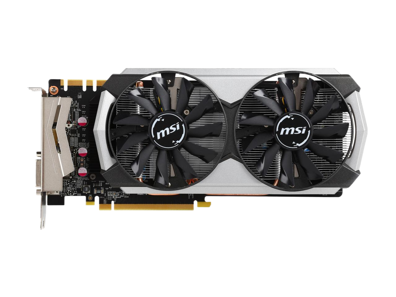 MSI GeForce GTX 970 Titanium OC 4GB GDDR5 PCI Express 3.0 x16 SLI Support ATX G-SYNC Support Video Card