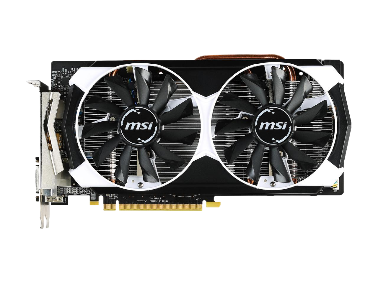 MSI Radeon R9 380 4GB GDDR5 256-Bit DirectX 12 Video Graphics Card R9 380 4GD5T OC