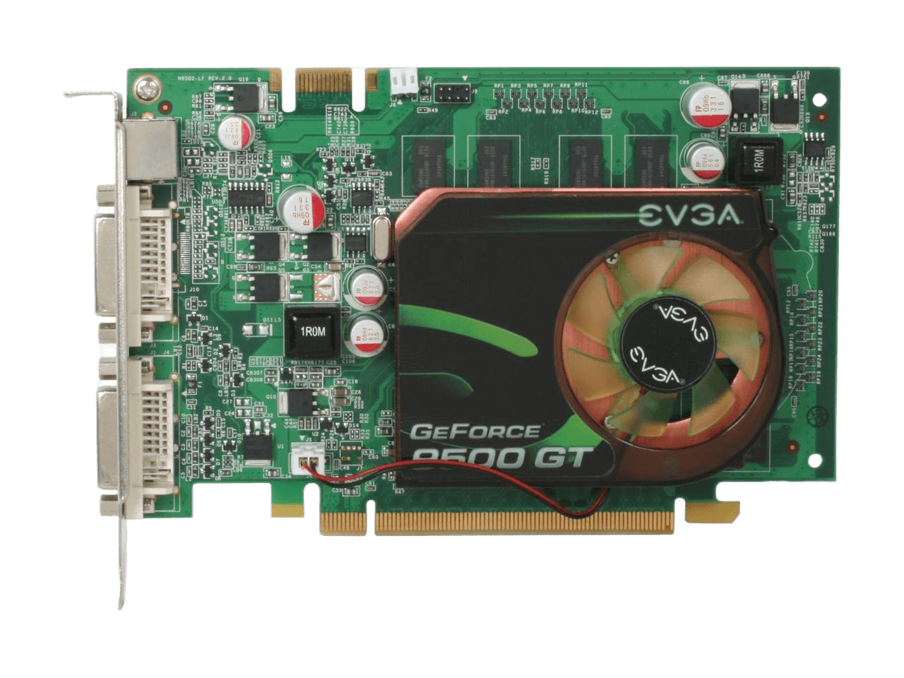 EVGA GeForce 9500 GT DirectX 10 1GB 128 Bit DDR2 PCI Express 2.0