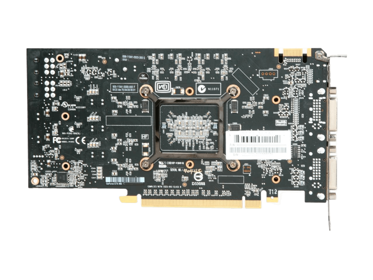 EVGA GeForce GTX 460 (Fermi) Superclocked 768MB 192-bit GDDR5 PCI Express 2.0 x16 HDCP Ready SLI Support Video Card  768-P3-1362-TR