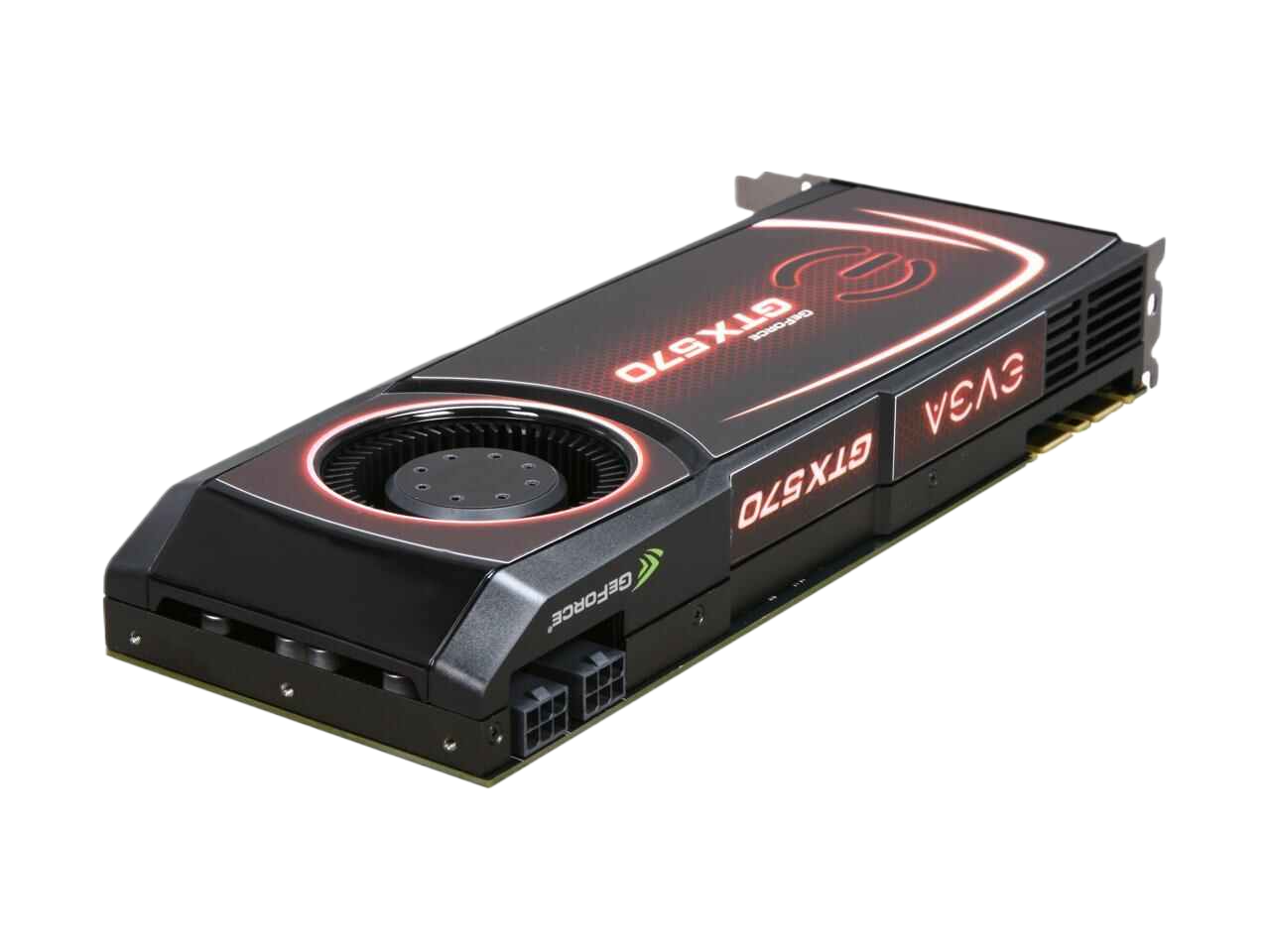 EVGA SuperClocked GeForce GTX 570 (Fermi) 1280MB 320-bit GDDR5 PCI Express 2.0 x16 HDCP Ready SLI Support Video Card 012-P3-1572-AR