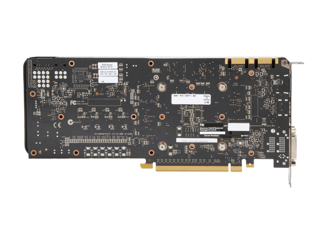 EVGA GeForce GTX 670 FTW Signature2 2GB 256-bit GDDR5 PCI Express 3.0 x16 HDCP Ready SLI Support Video Card 02G-P4-3677-KR