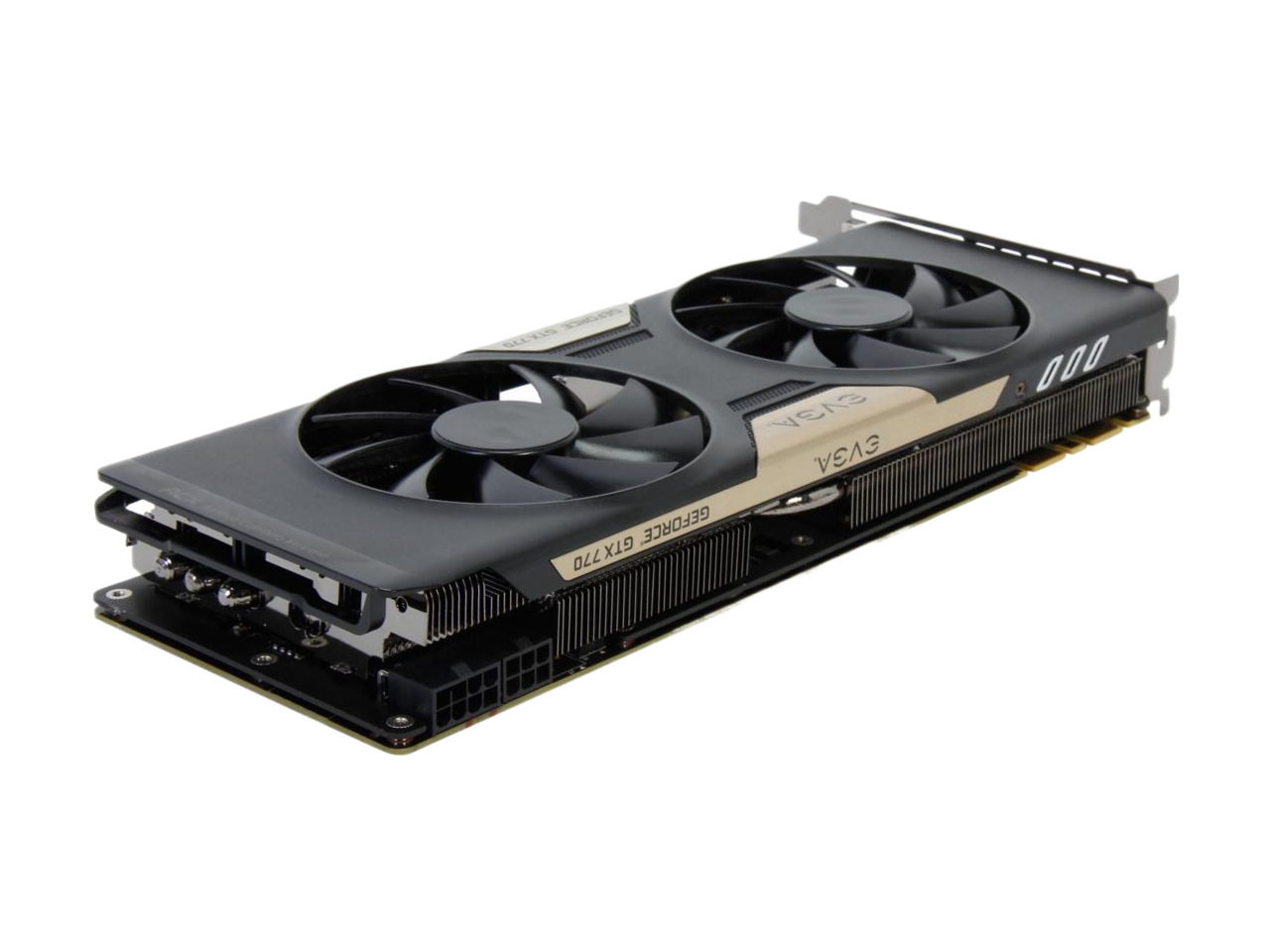 EVGA GeForce GTX 770 4GB 256-Bit GDDR5 PCI Express 3.0 SLI Support FTW 4GB Dual w/ EVGA ACX Cooler Video Card 04G-P4-3776-RX