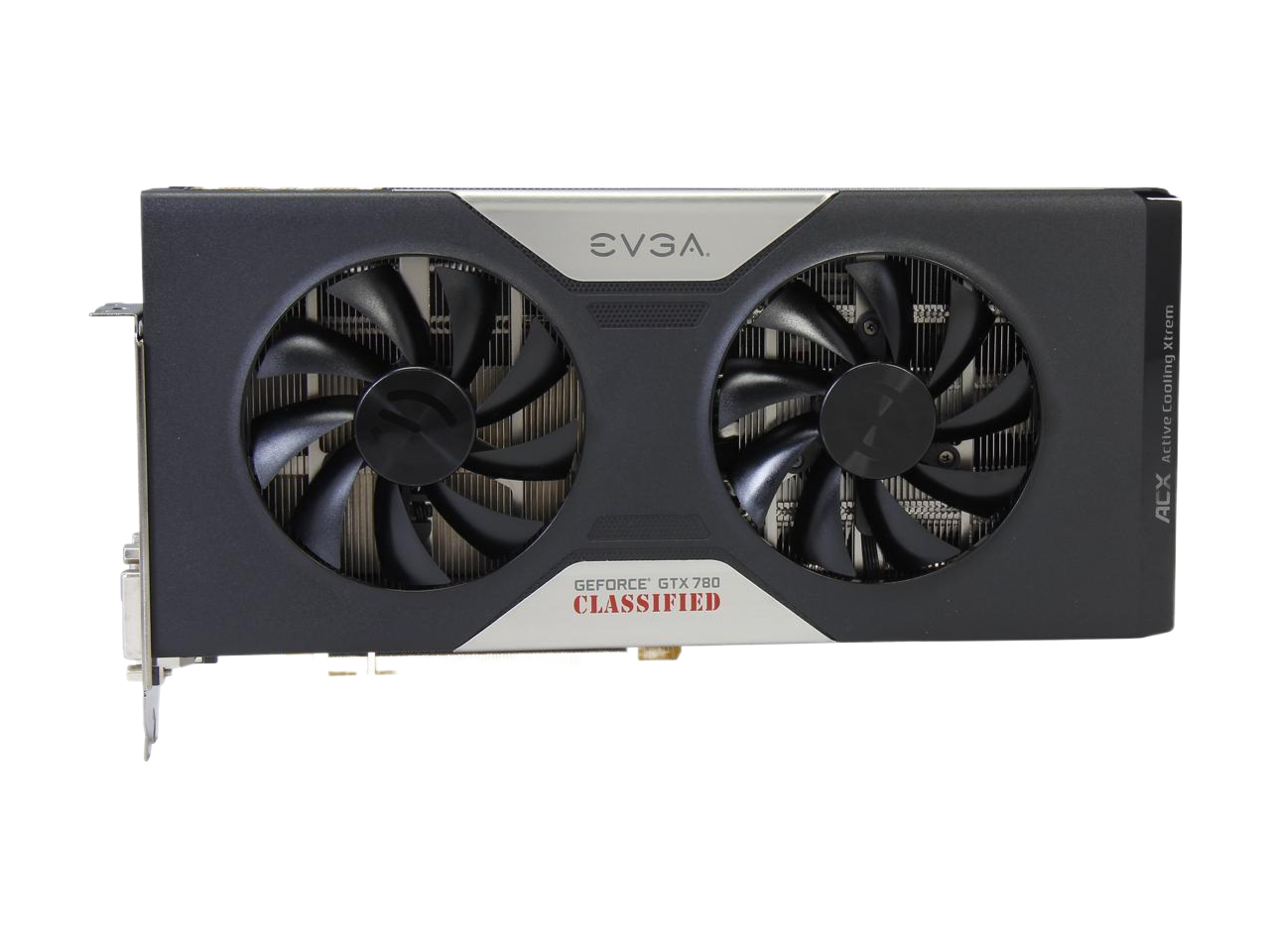 EVGA GeForce GTX 780 3GB 384-Bit GDDR5 PCI Express 3.0 SLI Support Classified w/ EVGA ACX Cooler G-SYNC Support Video Card 03G-P4-3788-KR