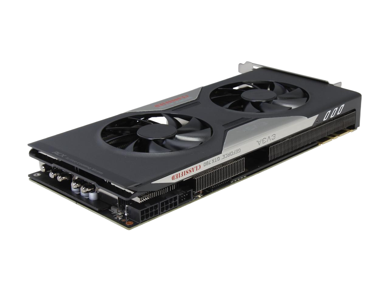 EVGA GeForce GTX 780 3GB 384-Bit GDDR5 PCI Express 3.0 SLI Support Classified w/ EVGA ACX Cooler G-SYNC Support Video Card 03G-P4-3788-KR