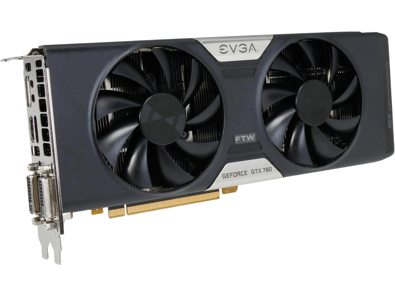 EVGA GeForce GTX 780 Ti Dual Classified w/ EVGA ACX Cooler 3GB 384-bit GDDR5 PCI Express 3.0 SLI Support G-SYNC Support Video Card 03G-P4-2888-KR