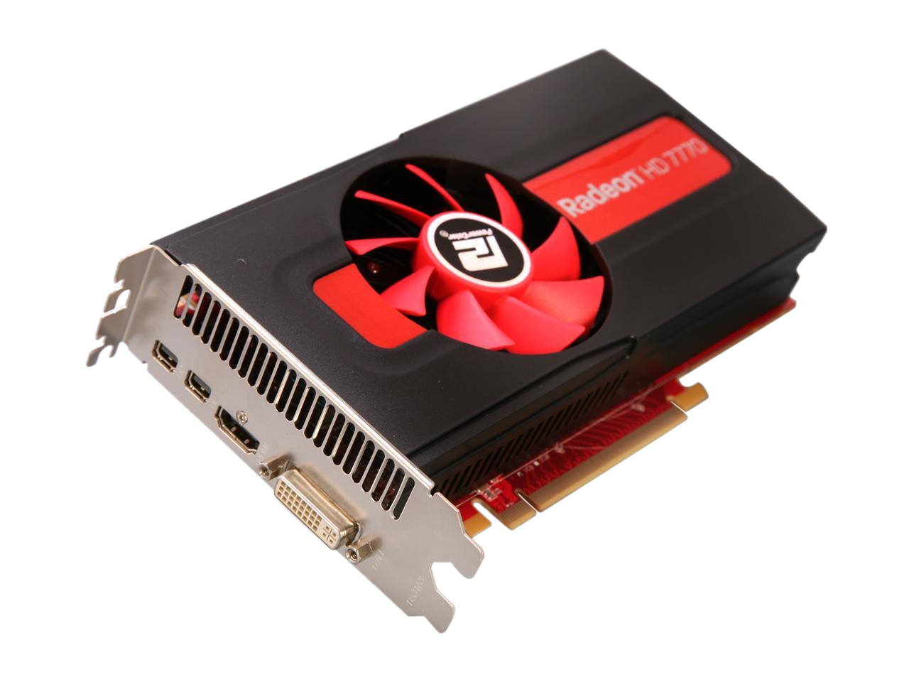 PowerColor Radeon HD 7770 1GB GDDR5 PCI Express 3.0 x16 CrossFireX Support Video Card AX7770 1GBD5-2DH