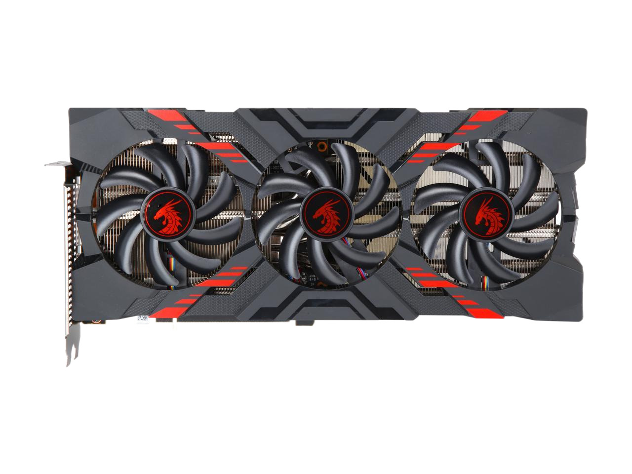 PowerColor RED DRAGON Radeon RX Vega 56 8GB HBM2 PCI Express 3.0 CrossFireX Support ATX Video Card AXRX VEGA 56 8GBHBM2-2D2HD/OC