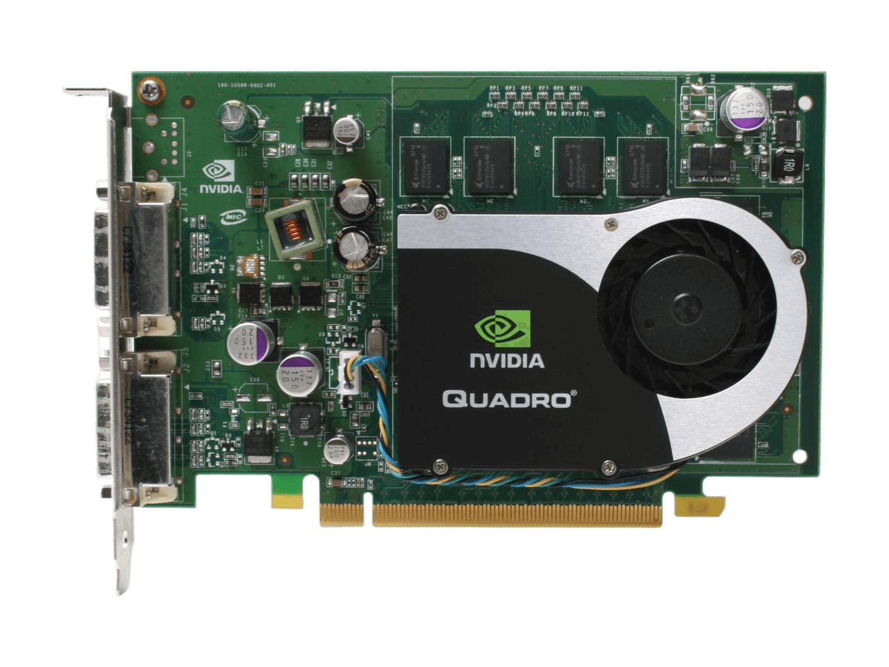 PNY Quadro FX 570 256MB 128-bit GDDR2 PCI Express x16 Workstation Video Card VCQFX570-PCIE-PB