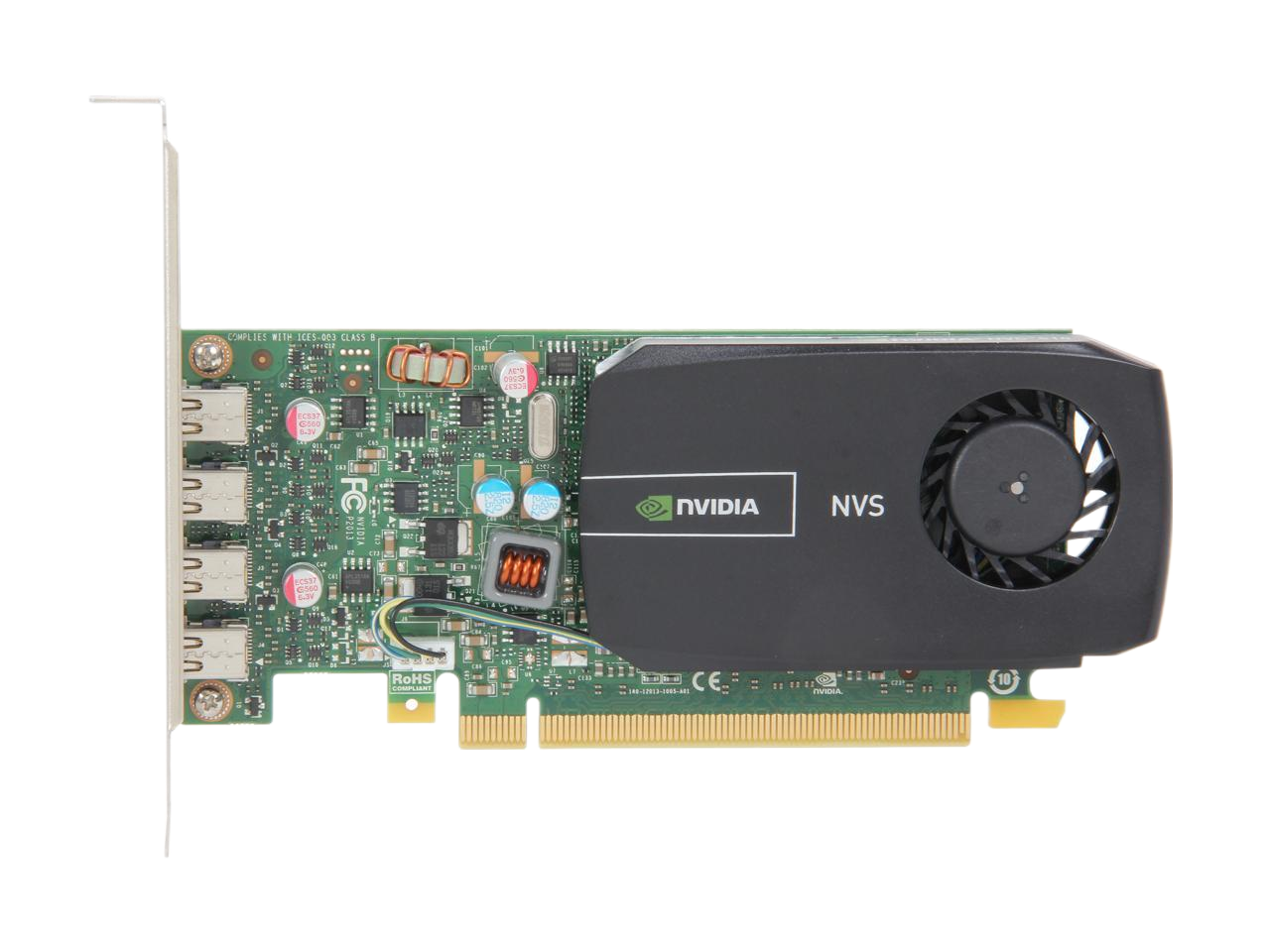 NVIDIA Quadro NVS 510 Memory 2GB DDR3 128-Bit Memory Interface Full Height Graphics Card 701981-001