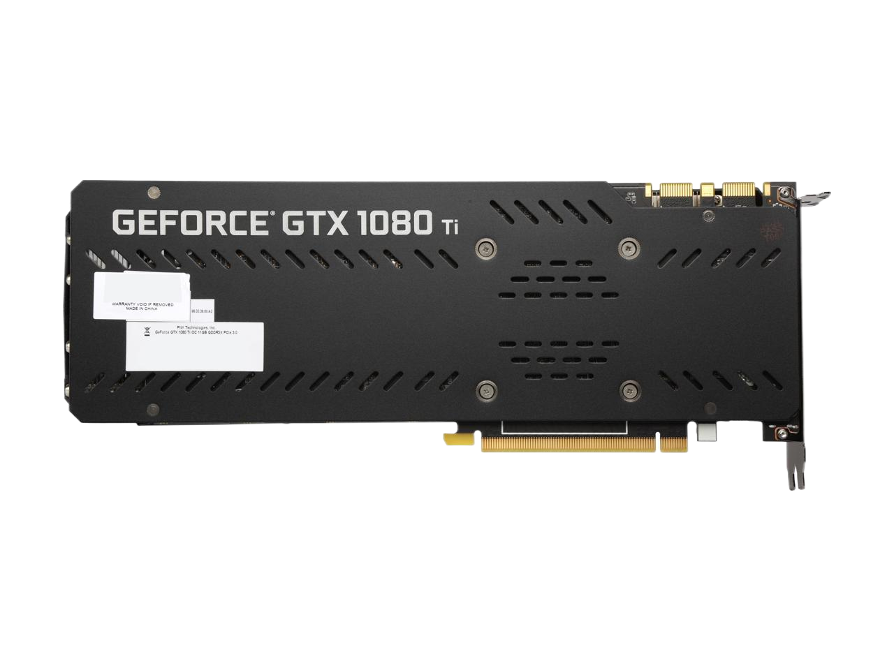 PNY GeForce GTX 1080 Ti XLR8 Gaming OC 11GB GDDR5X PCI Express 3.0 x16 SLI Video Graphics Card VCGGTX1080T11XGPB-OC