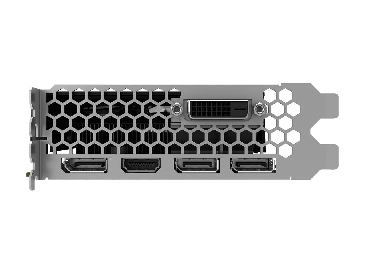 PNY GeForce GTX 1080 XLR8 Gaming OC 8GB GDDR5X PCI Express 3.0 x16 SLI Video Graphics Card VCGGTX10808XGPB-OC2