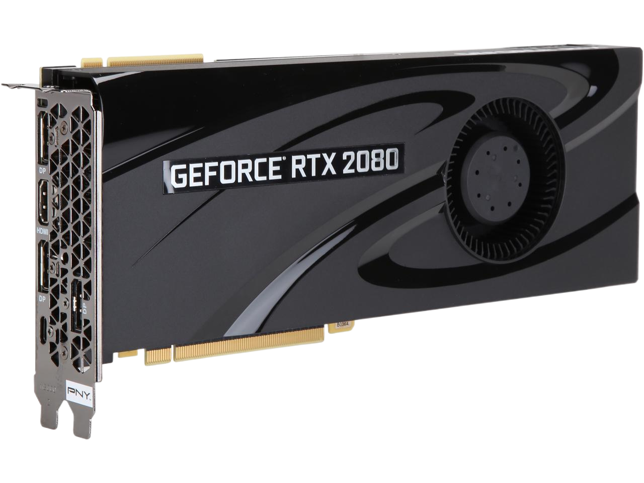 PNY GeForce RTX 2080 8GB Blower Graphics Card VCG20808BLMPB