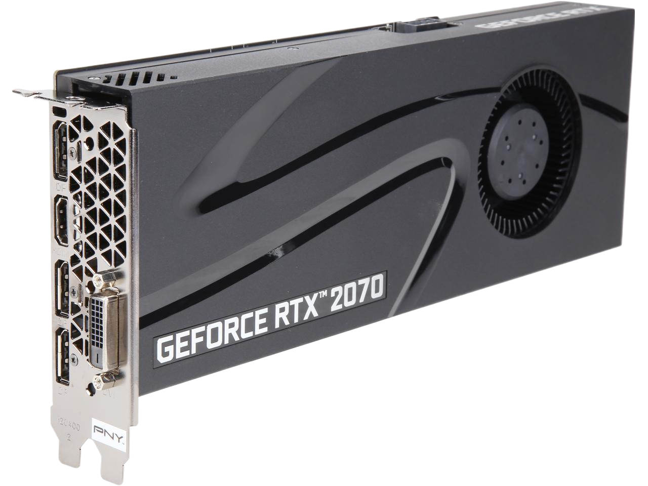 PNY GeForce RTX 2070 8GB GDDR6 PCI Express 3.0 Video Card VCG20708BLMPB