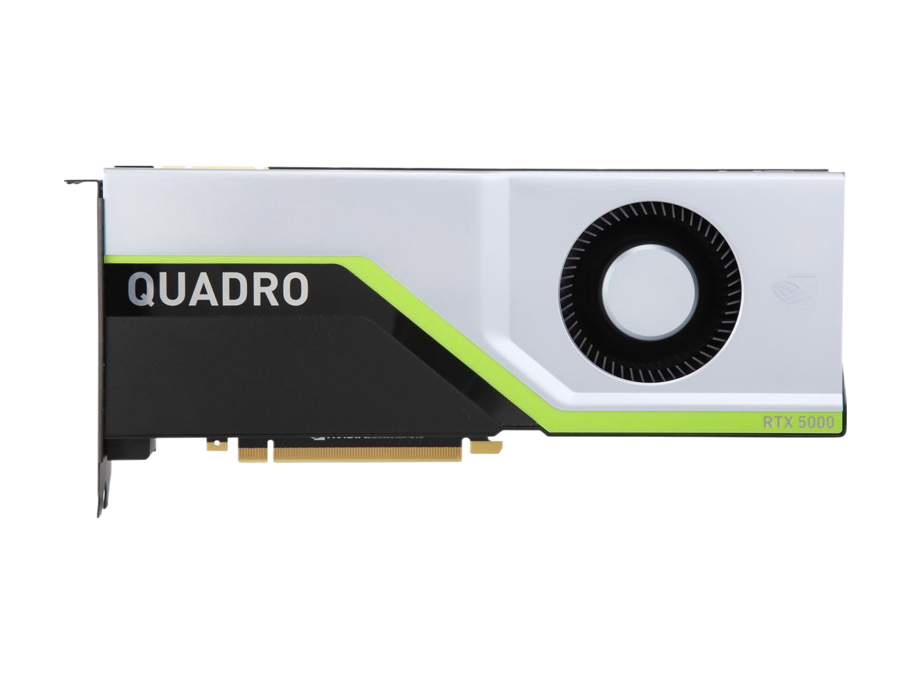 PNY NVIDIA Quadro RTX 5000 16GB GDDR6 TAA Compliant 4096 bit Bus Width PCI Express 3.0 x16 DisplayPort DVI Graphics Card VCQRTX5000TAA