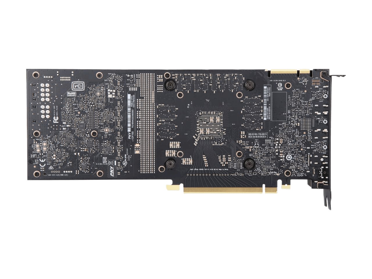 PNY NVIDIA Quadro RTX 5000 16GB GDDR6 TAA Compliant 4096 bit Bus Width PCI Express 3.0 x16 DisplayPort DVI Graphics Card VCQRTX5000TAA