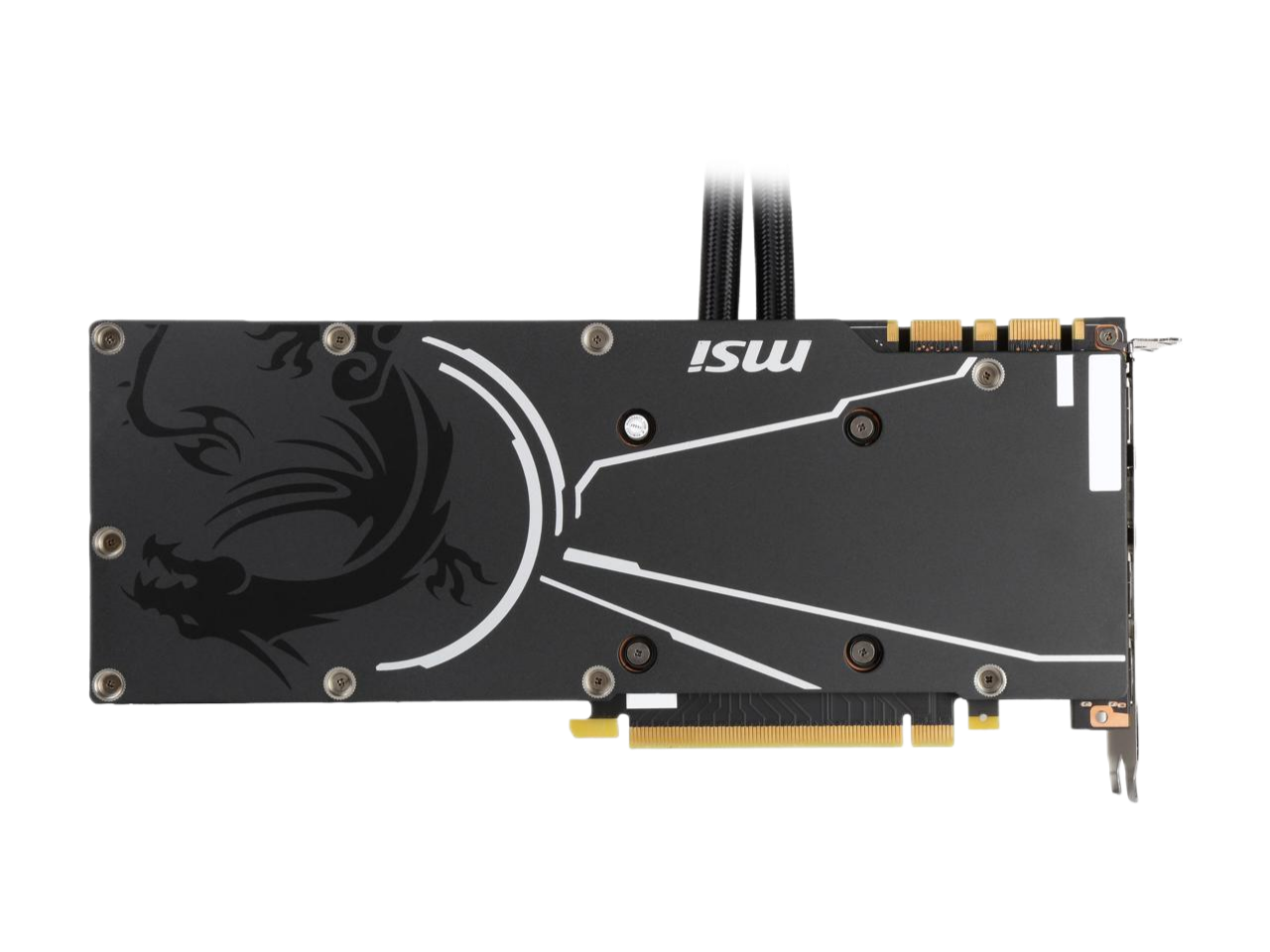 MSI GeForce GTX 1080 SEA HAWK 8GB GDDR5X PCI Express 3.0 x16 SLI Support ATX Video Card