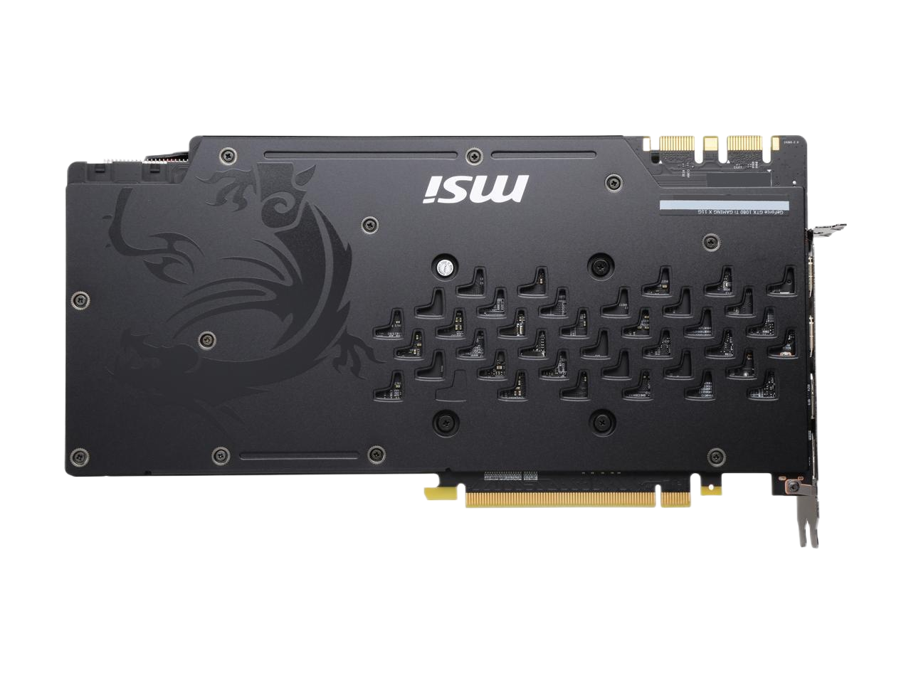 MSI GeForce GTX 1080 Ti GAMING X 11GB GDDR5X PCI Express 3.0 x16 SLI Support Video Card