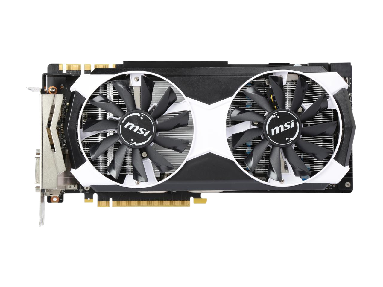 MSI GeForce GTX 980 Ti 6GB GDDR5 PCI Express 3.0 SLI Support ATX GTX 980TI 6GD5T Video Graphics Card
