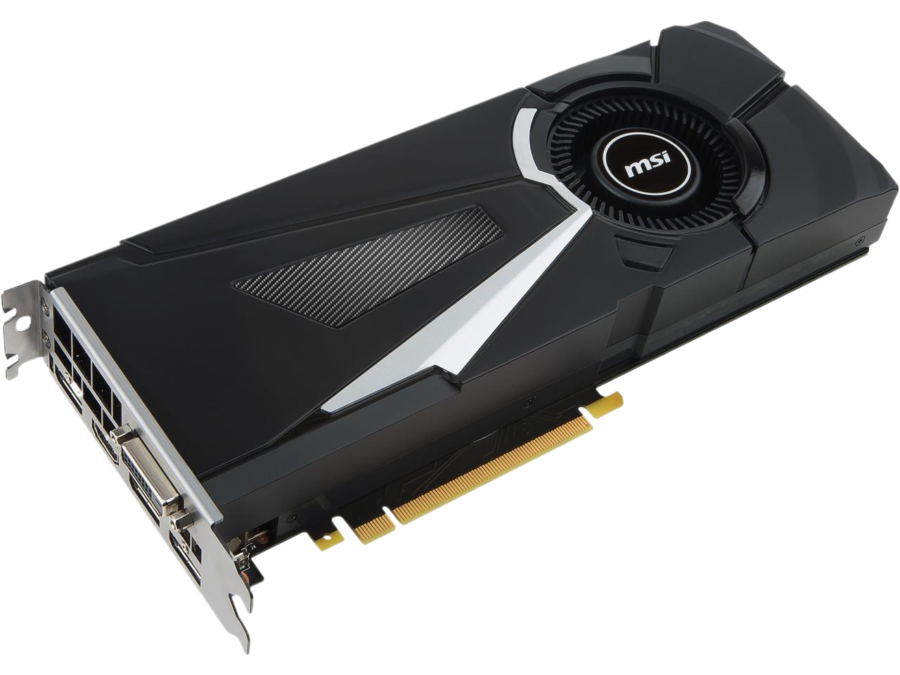 MSI GeForce GTX 1070 Ti AERO 8GB GDDR5 PCI Express 3.0 x16 SLI Support ATX Video Card