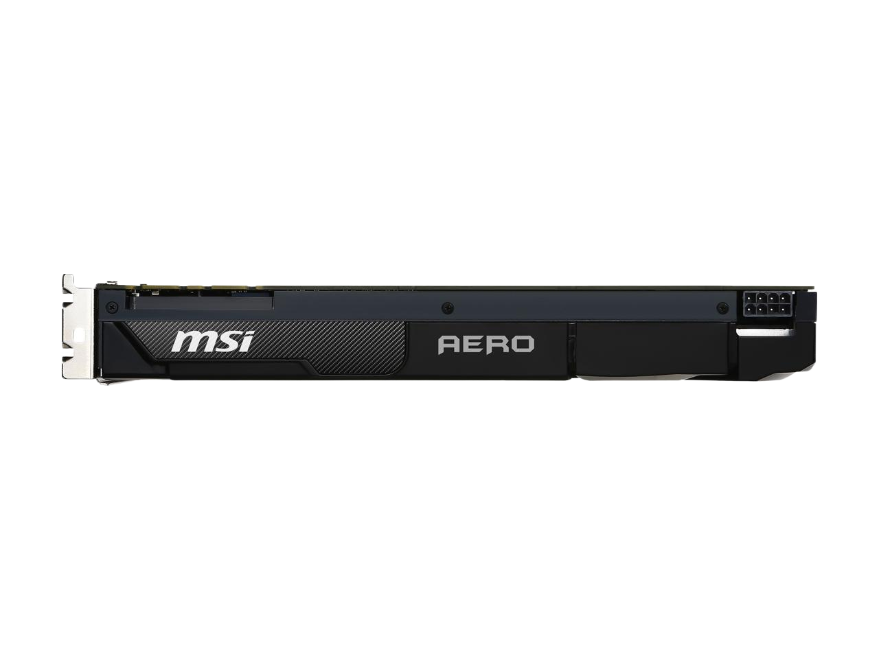 MSI GeForce GTX 1070 Ti AERO 8GB GDDR5 PCI Express 3.0 x16 SLI Support ATX Video Card