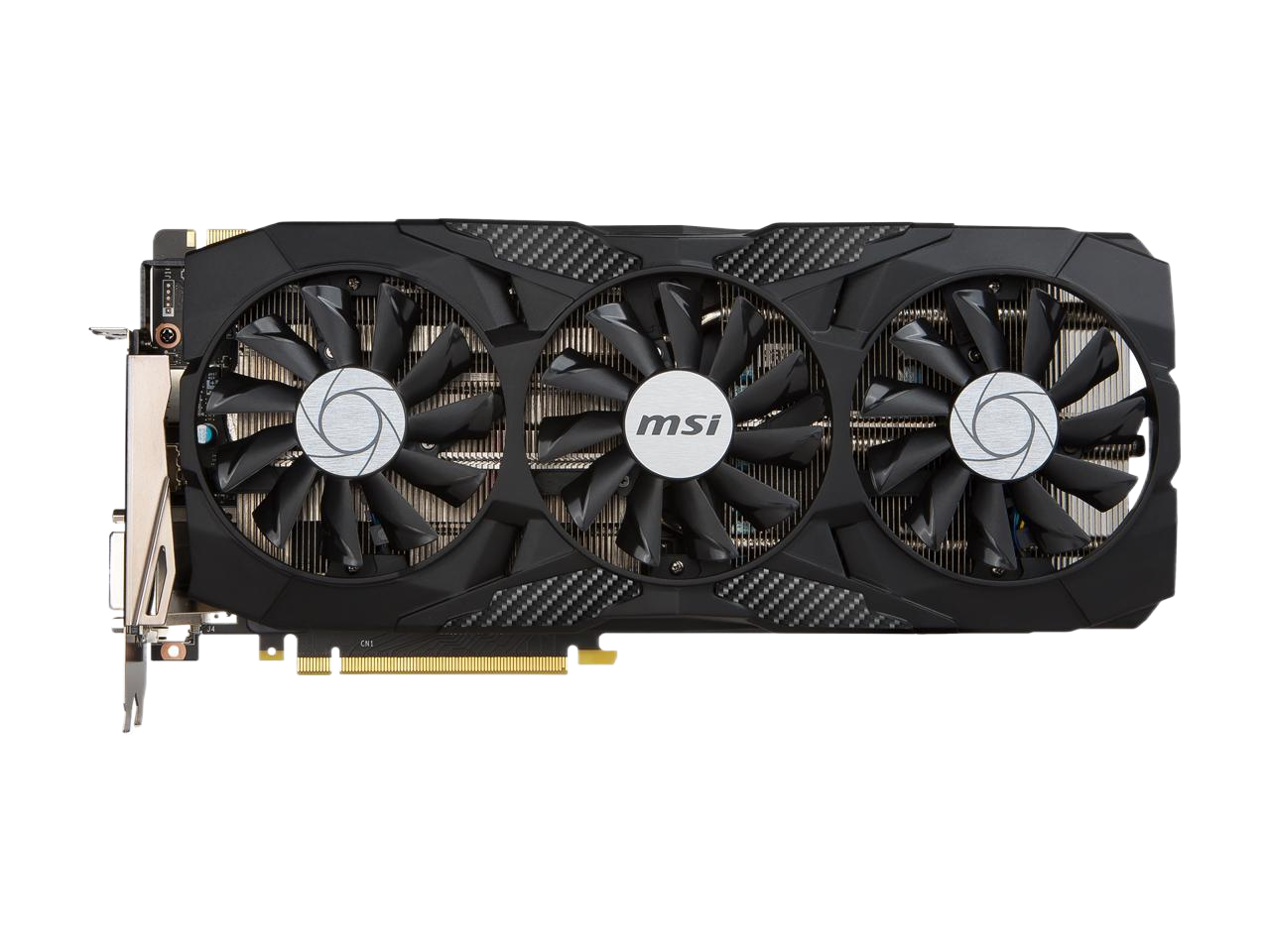 MSI GeForce GTX 1070 Ti DUKE 8GB GDDR5 PCI Express 3.0 x16 SLI Support Video Graphics Card