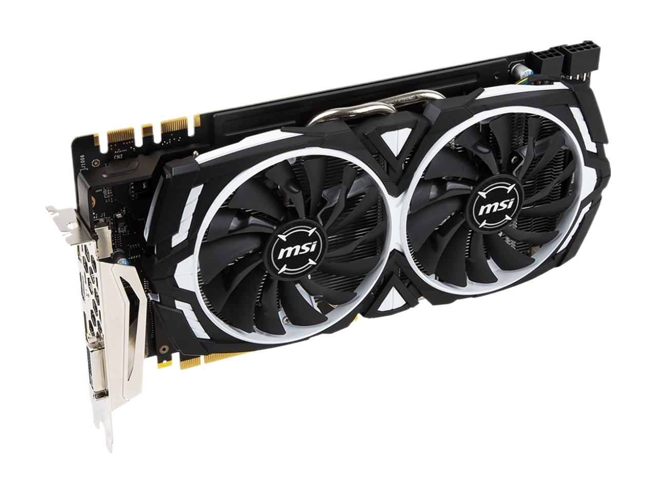 MSI GeForce GTX 1070 Ti ARMOR 8G GDDR5 PCI Express 3.0 x16 SLI Support Video Card