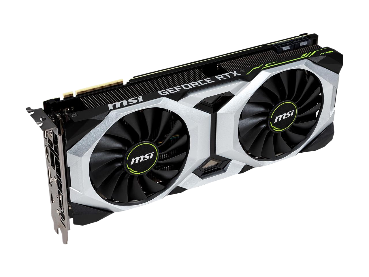 MSI GeForce RTX 2080 VENTUS 8G OC GDDR6 PCI Express 3.0 x16 SLI Support Video Card