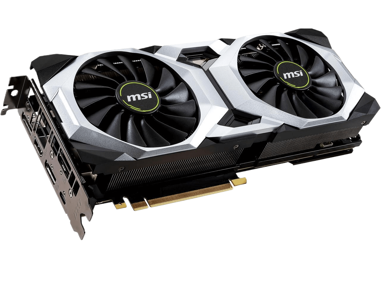 MSI GeForce RTX 2080 VENTUS 8G OC GDDR6 PCI Express 3.0 x16 SLI Support Video Card