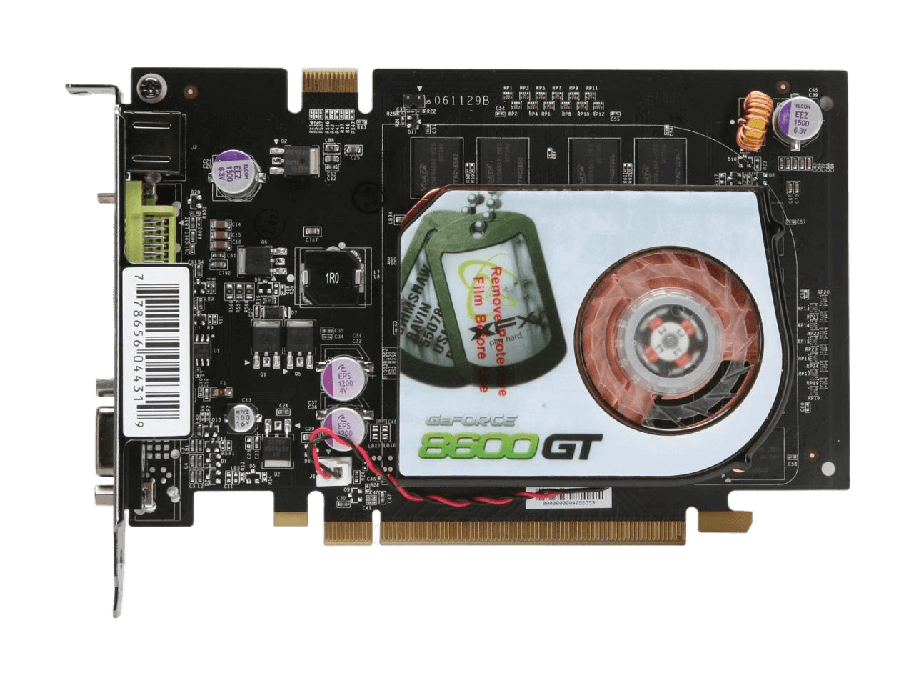 XFX GeForce 8600 GT 512MB GDDR2 PCI Express x16 SLI Support Video Card PVT84JYAJG