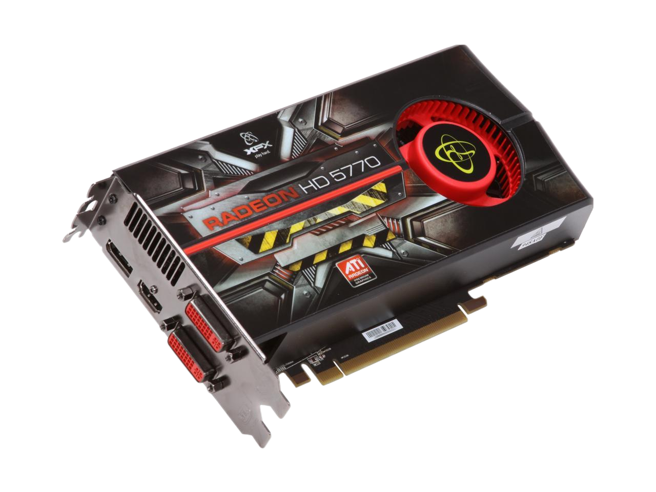 XFX Radeon HD 5770 1GB GDDR5 PCI Express 2.1 x16 Video Card HD 577A ZNFR