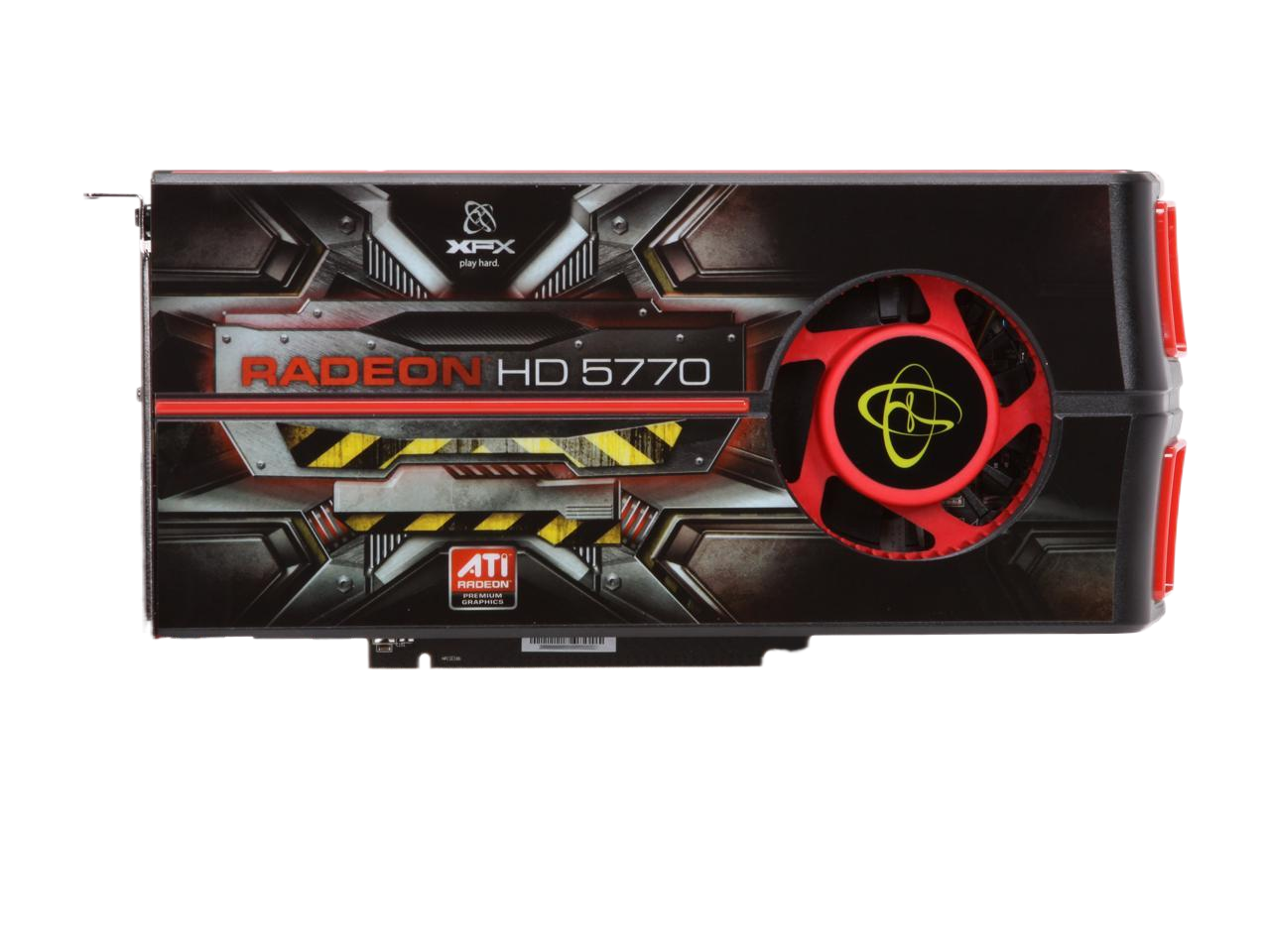 XFX Radeon HD 5770 1GB GDDR5 PCI Express 2.1 x16 Video Card HD 577A ZNFR