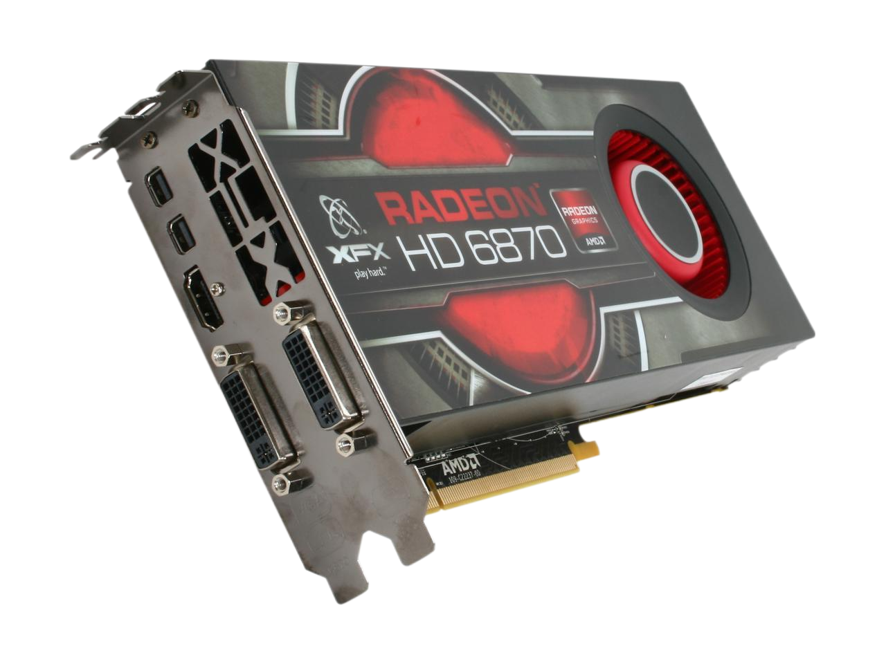 XFX Radeon HD 6950 2GB GDDR5 PCI Express 2.1 x16 CrossFireX Support Video Card with Eyefinity HD-695A-CNFC