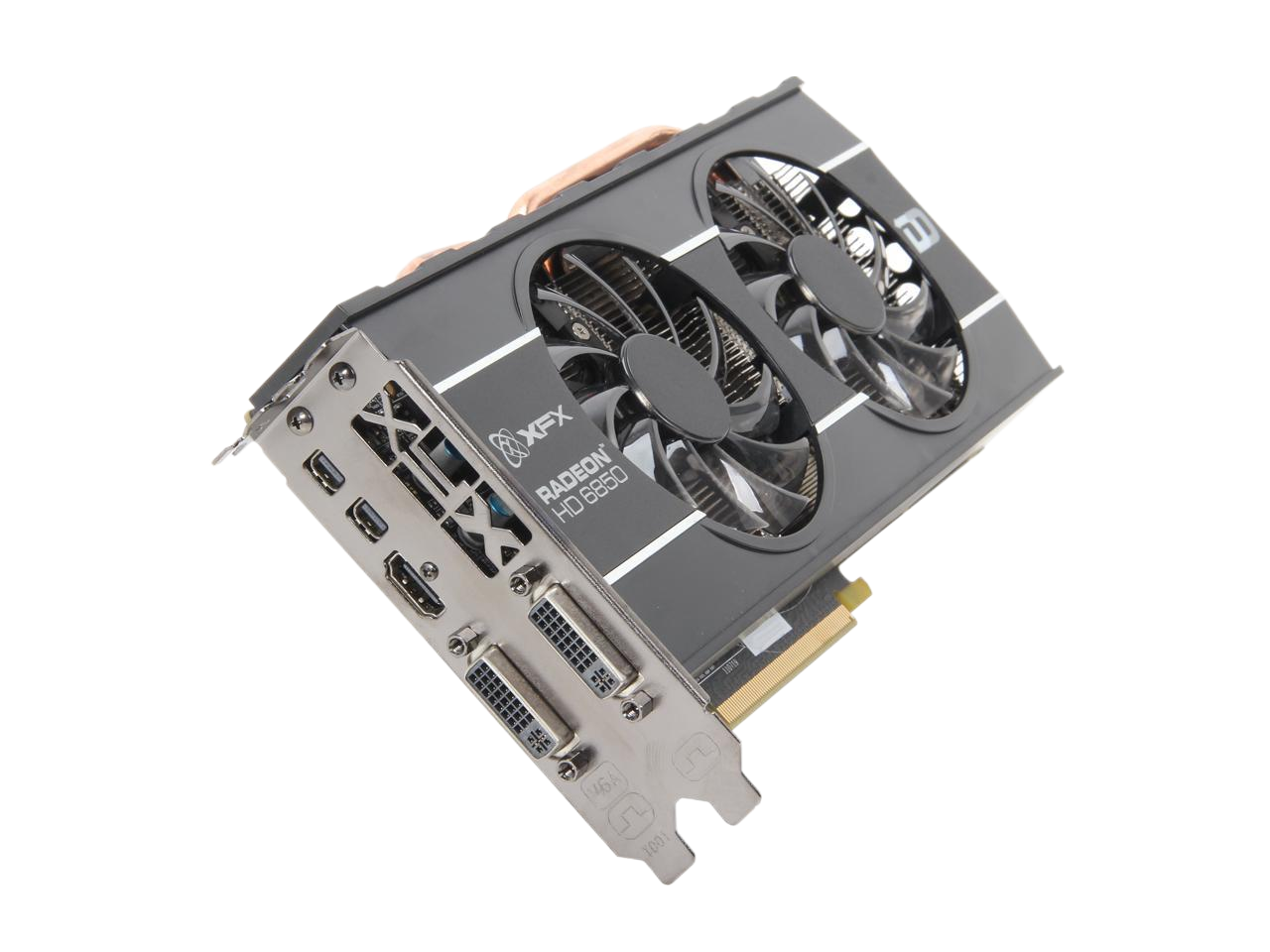 XFX Double D Radeon HD 6850 1GB DDR5 PCI Express 2.1 x16 CrossFireX Support Video Card with Eyefinity HD-685X-ZDFC