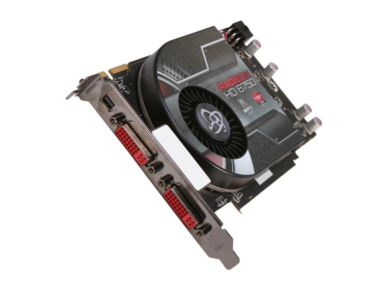 XFX Radeon HD 6750 1GB GDDR5 PCI Express 2.1 x16 Video Card HD-675X-ZDFC