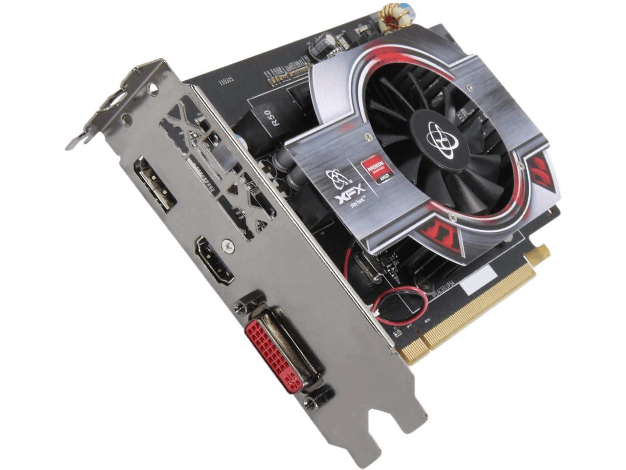 XFX AMD Radeon HD 6750 1GB DDR3 PCI Express 2.1 Video Card HD-675X-ZDFR