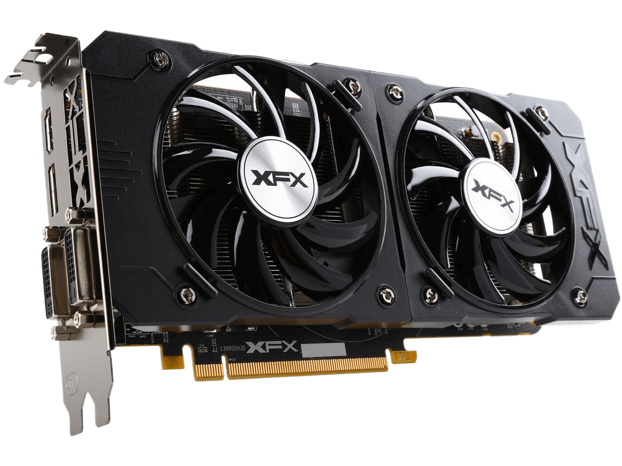 XFX Radeon R7 370 2 GB GDDR5 995 MHz Core SDRAM PCI Express 3.0 Dual Slot Space Required Graphics Card