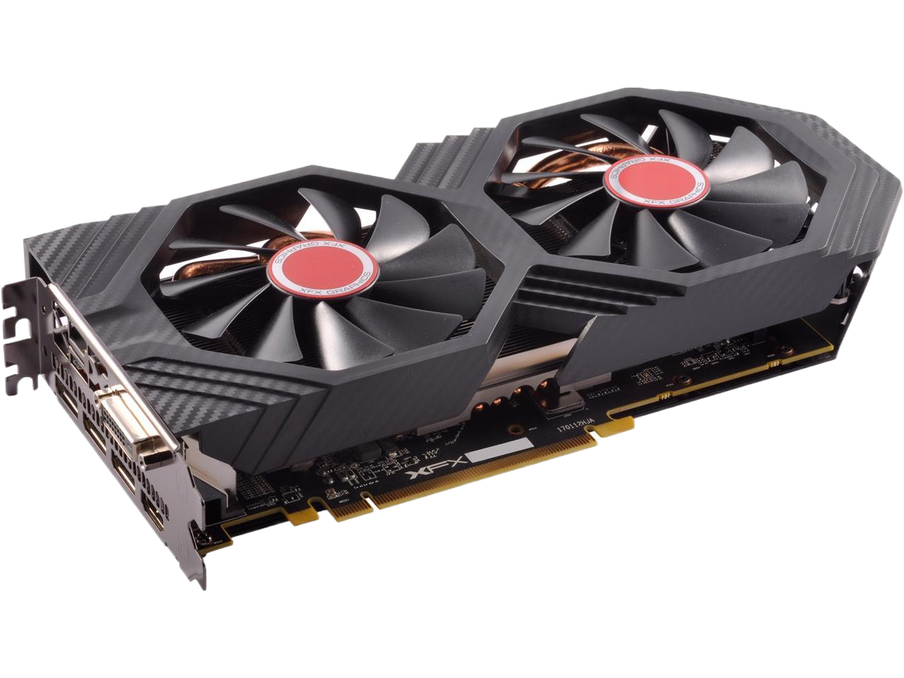 XFX Radeon RX 580 4GB DDR5 PCI Express 3.0 CrossFireX Support GTS XXX Edition Video Card w/ Backplate RX-580P427D6