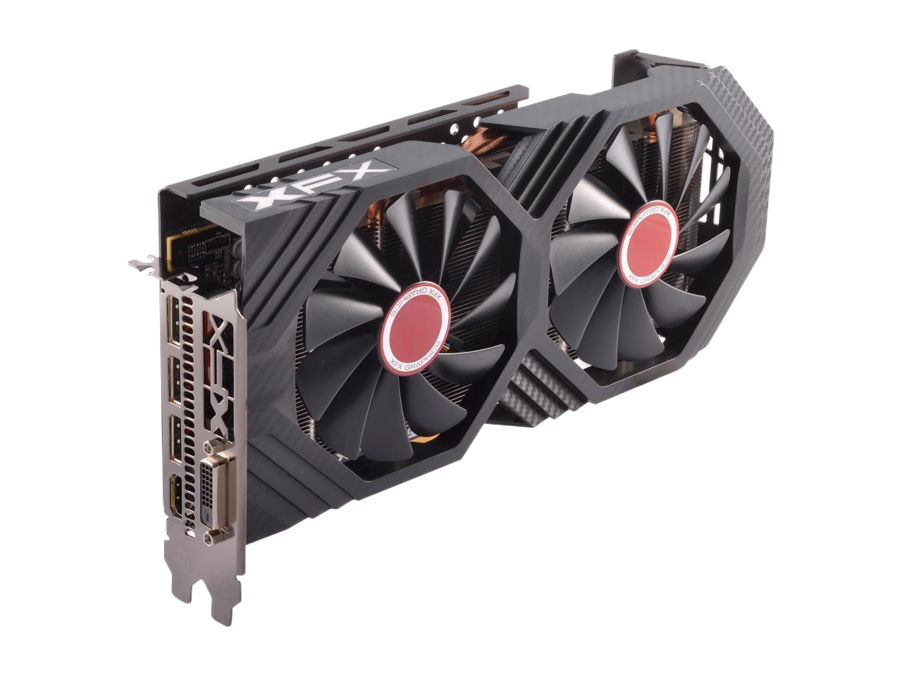 XFX Radeon RX 580 4GB DDR5 PCI Express 3.0 CrossFireX Support GTS XXX Edition Video Card w/ Backplate RX-580P427D6