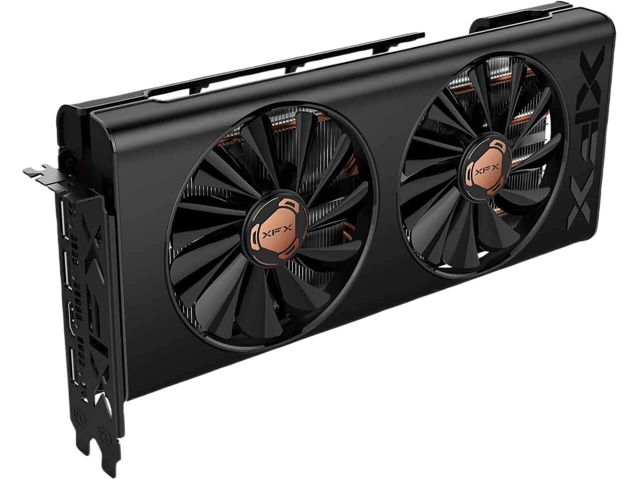 XFX AMD Radeon RX 5600 XT THICC II PRO-14GBPS 6GB BOOST UP TO 1620M D6 3xDP HDMI Graphics Card RX-56XT6DF46
