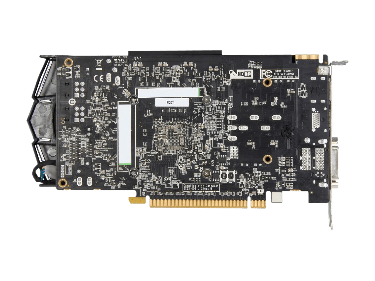 Sapphire DUAL-X AMD Radeon R9 270X OC 2DVI/HDMI/DisplayPort pci-e 4GB GDDR5