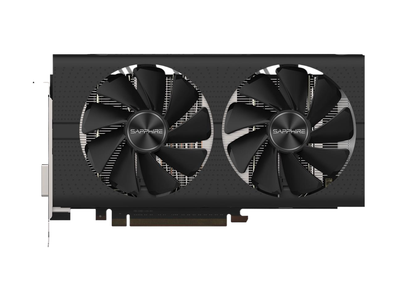 Sapphire PULSE Radeon RX 580 8GB GDDR5 PCI-E Dual HDMI / DVI-D / Dual DP OC w/ Backplate (UEFI), 100411P8GOCL