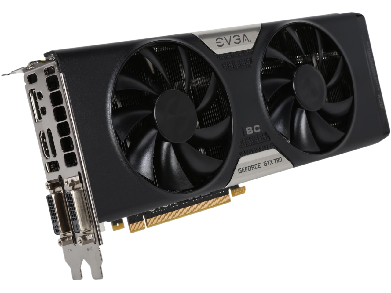 EVGA GeForce GTX 780 Ti Superclocked 3GB 384-Bit GDDR5 PCI Express 3.0 SLI Support w/EVGA ACX Cooler G-SYNC Support Video Card 03G-P4-2884-KR