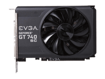 EVGA GeForce GT 740 Superclocked 4GB GDDR5 PCI Express 3.0 Video Card 04G-P4-3748-KR