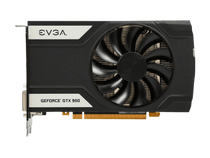 EVGA GeForce GTX 960 2GB SC GAMING Only 6.8 Inches Perfect for ITX Build Graphics Card 02G-P4-2962-KR