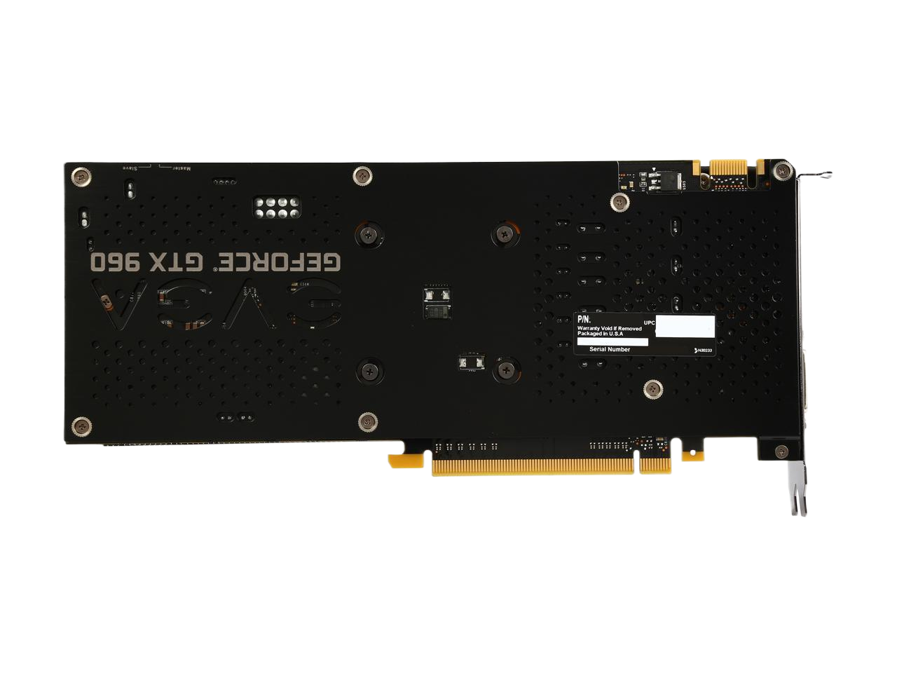 EVGA GeForce GTX 960 4GB SSC GAMING w/ACX 2.0+, Whisper Silent Cooling w/ Free Installed Backplate Graphics Card 04G-P4-3966-KR