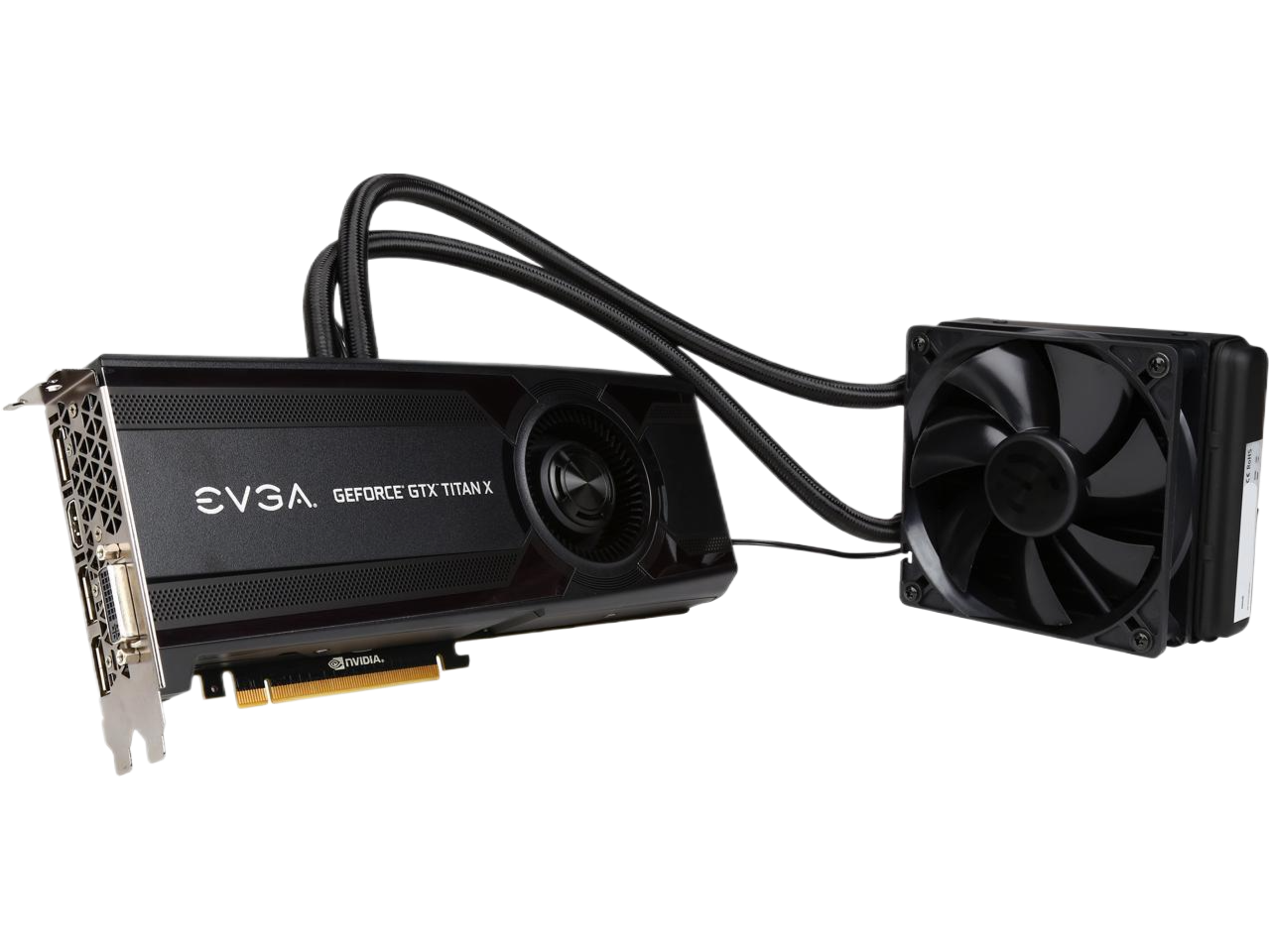 EVGA GeForce GTX TITAN X 12GB HYBRID GAMING Graphics Card 12G P4