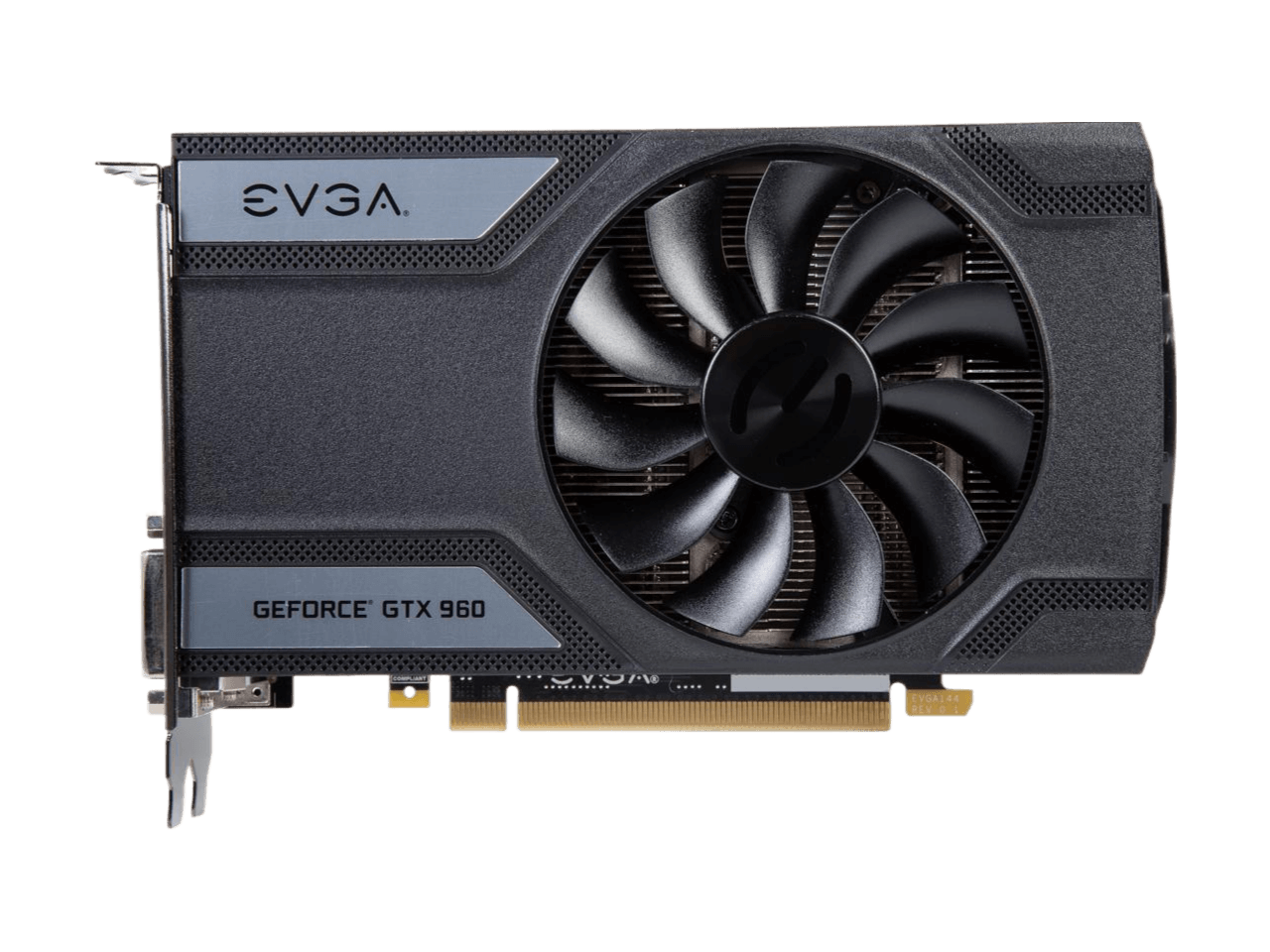 EVGA GeForce GTX 960 SC GAMING 4GB Only 6.8 inches Perfect for mITX Build Graphics Card 04G-P4-1962-KR