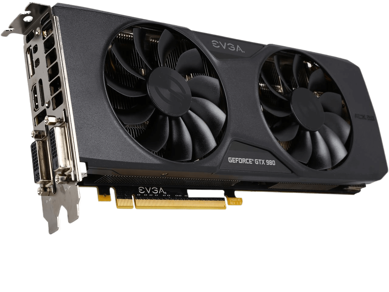 EVGA GeForce GTX 980 4GB GDDR5 PCI Express 3.0 x16 SLI Support FTW ACX 2.0 Video Card 04G-P4-2986-RX